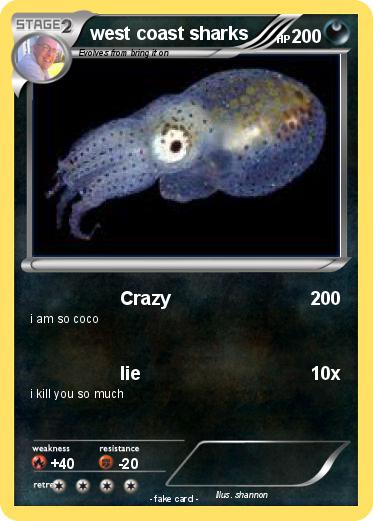 Pokemon west coast sharks