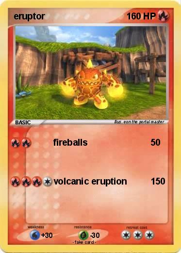 Pokemon eruptor