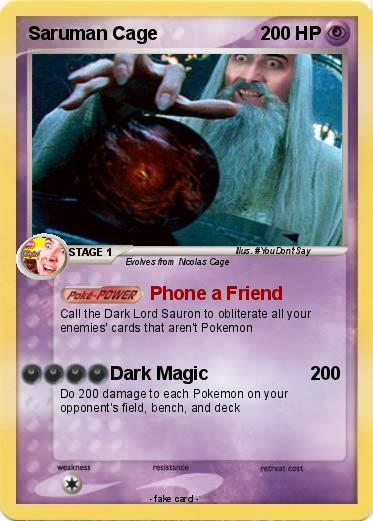 Pokemon Saruman Cage