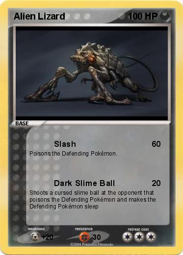 Pokemon Alien Lizard