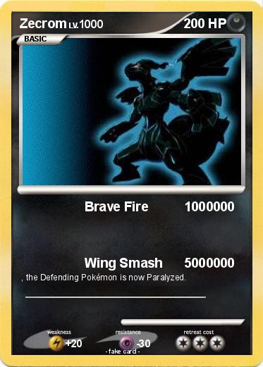 Pokemon Zecrom