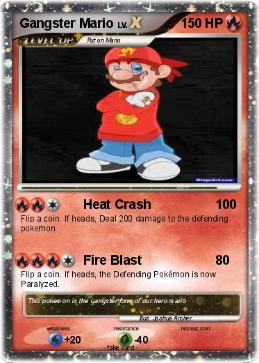 Pokemon Gangster Mario