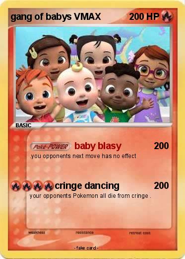 Pokemon gang of babys VMAX
