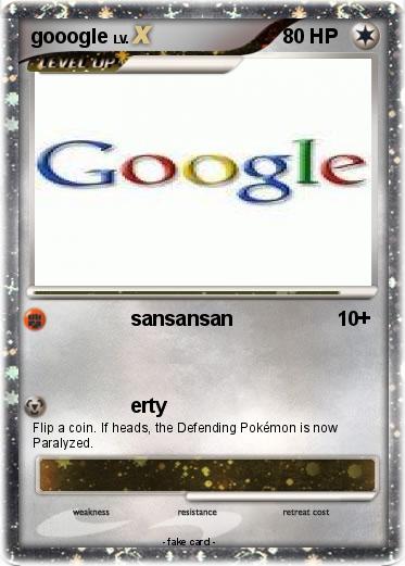 Pokemon gooogle