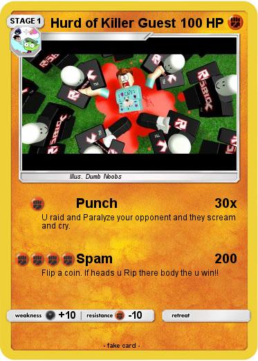 Pokemon Hurd of Killer Guest