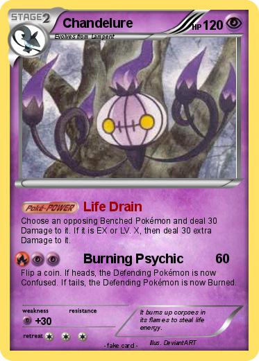 Pokemon Chandelure