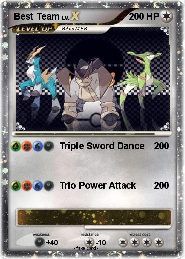 Pokemon Best Team