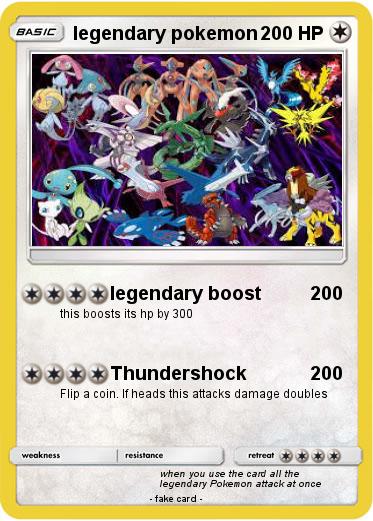 Pokemon legendary pokemon
