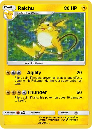 Pokemon Raichu