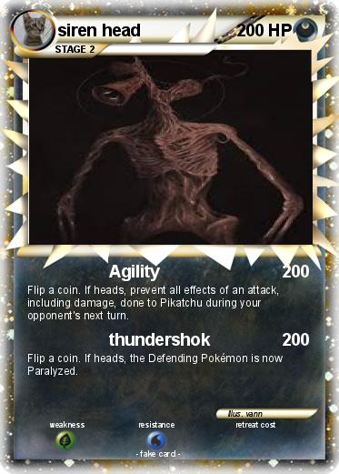 Pokemon siren head