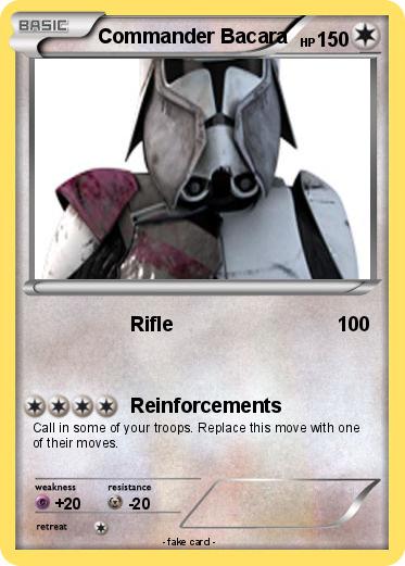 Pokemon Commander Bacara