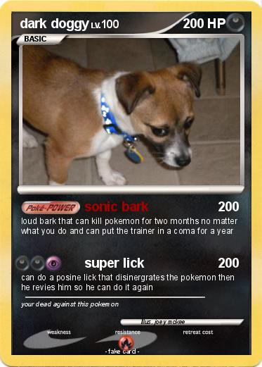 Pokemon dark doggy