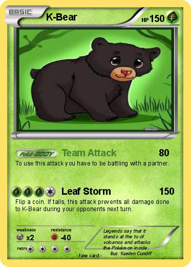 Pokemon K-Bear