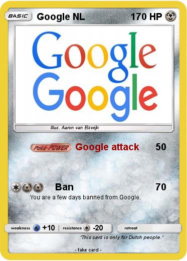 Pokemon Google NL