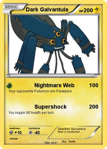 Pokemon Dark Galvantula