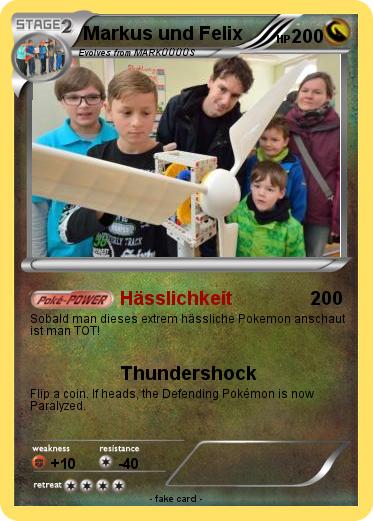 Pokemon Markus und Felix