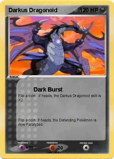 Pokemon Darkus Dragonoid