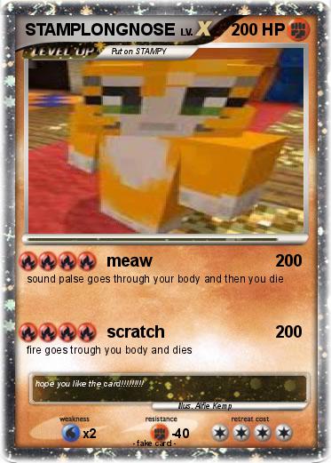 Pokemon STAMPLONGNOSE