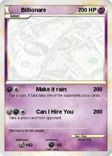 Pokemon Billionare