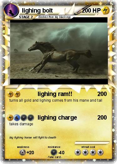 Pokemon lighing bolt