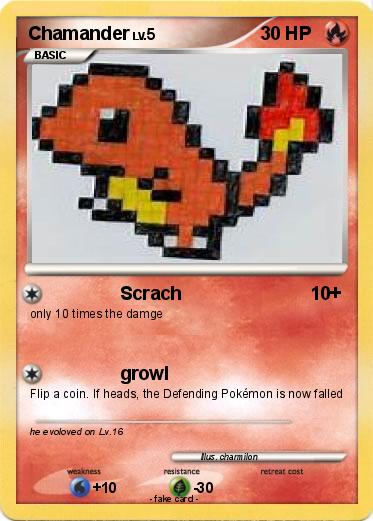 Pokemon Chamander