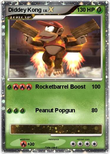 Pokemon Diddey Kong