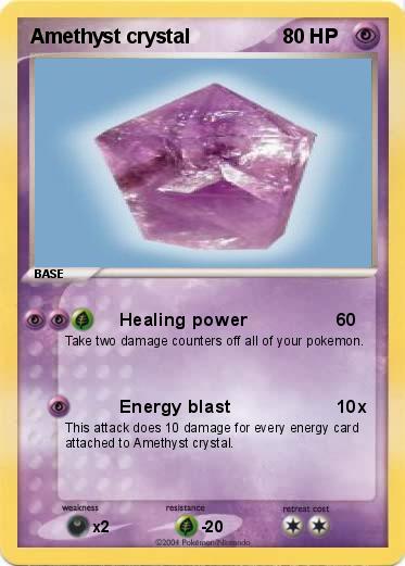 Pokemon Amethyst crystal