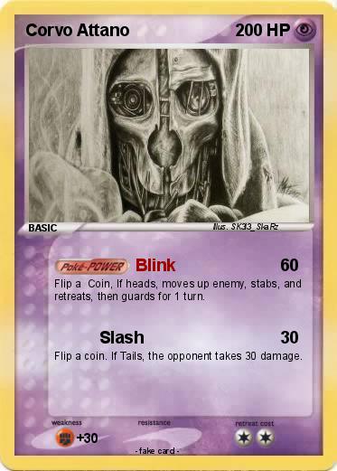 Pokemon Corvo Attano