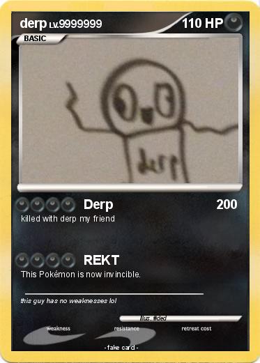 Pokemon derp