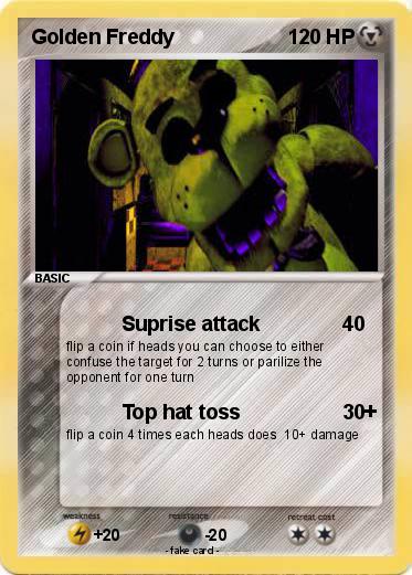 Pokemon Golden Freddy