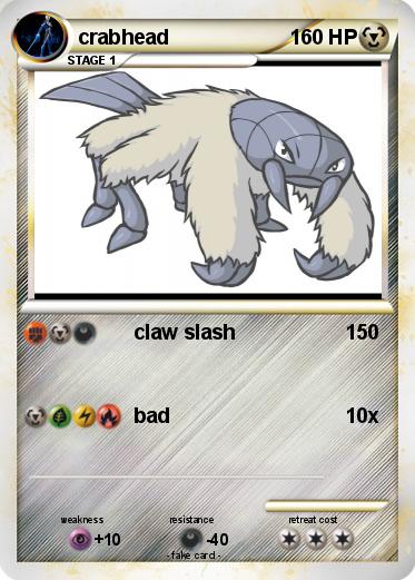Pokemon crabhead