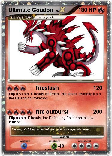 Pokemon Ultimate Goudon