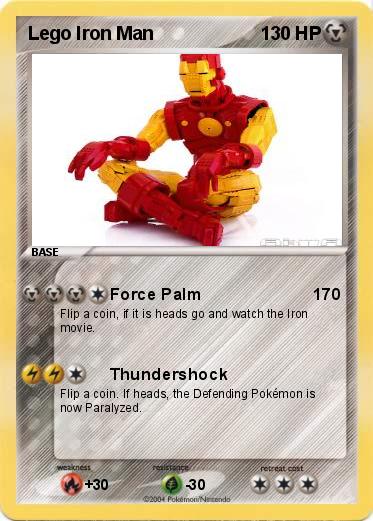 Pokemon Lego Iron Man