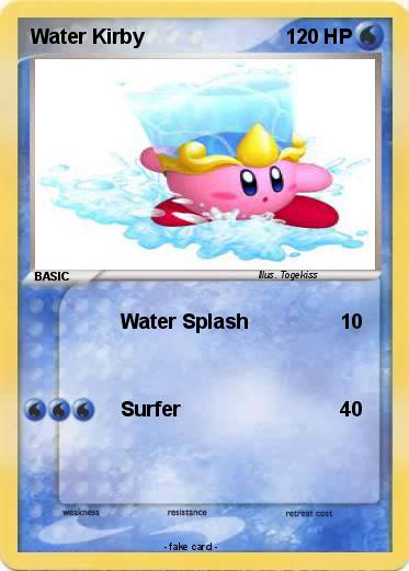 Pokemon Water Kirby