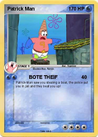 Pokemon Patrick Man