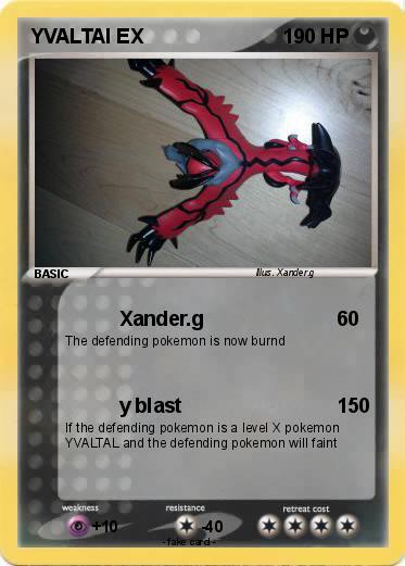 Pokemon YVALTAI EX