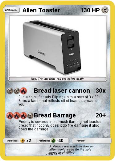 Pokemon Alien Toaster