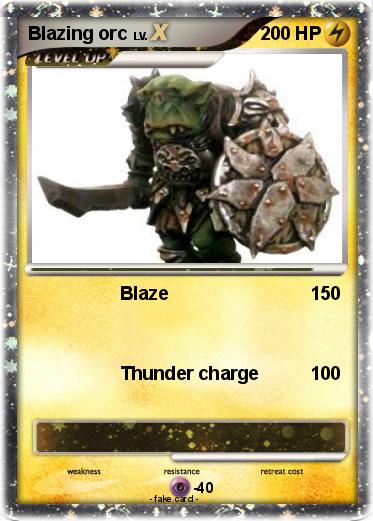 Pokemon Blazing orc