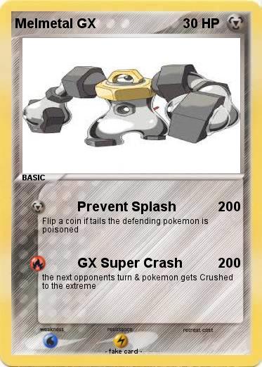 Pokemon Melmetal GX