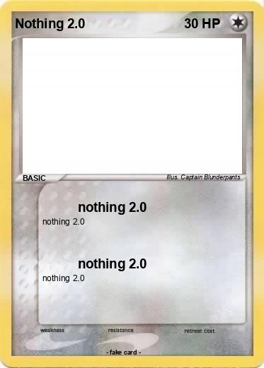 Pokemon Nothing 2.0