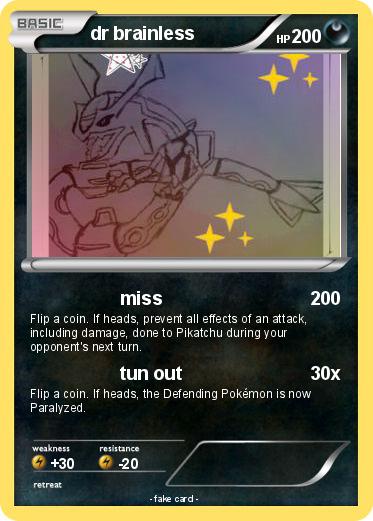 Pokemon dr brainless