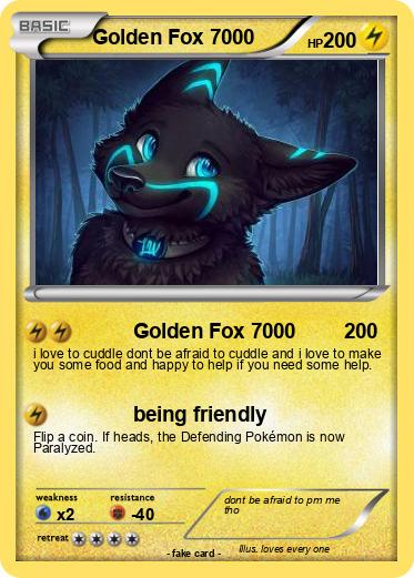 Pokemon Golden Fox 7000