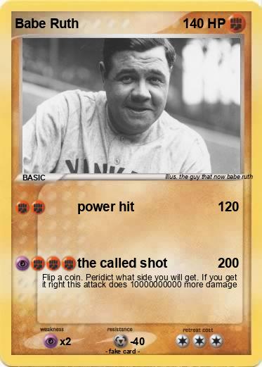 Pokemon Babe Ruth