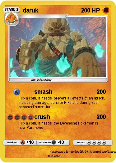 Pokemon daruk