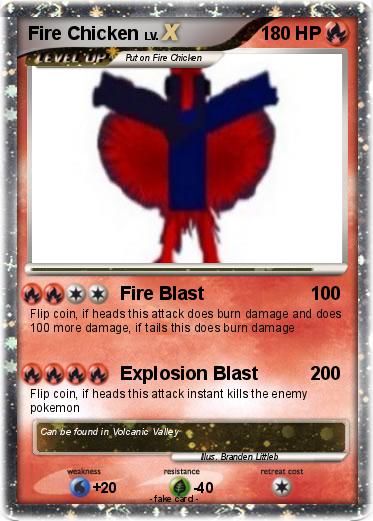 Pokemon Fire Chicken