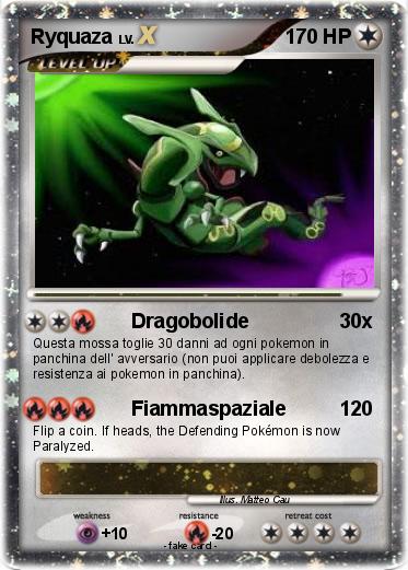 Pokemon Ryquaza