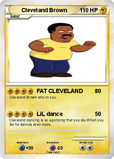 Pokemon Cleveland Brown