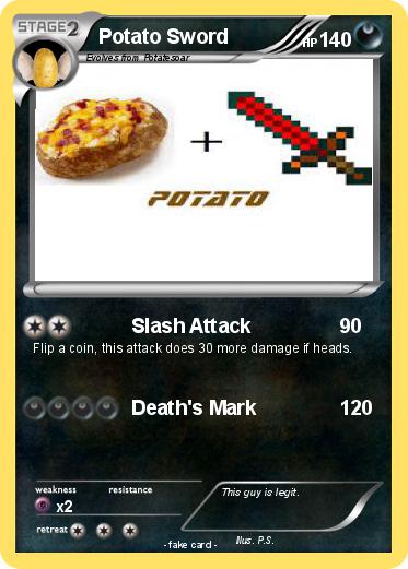 Pokemon Potato Sword