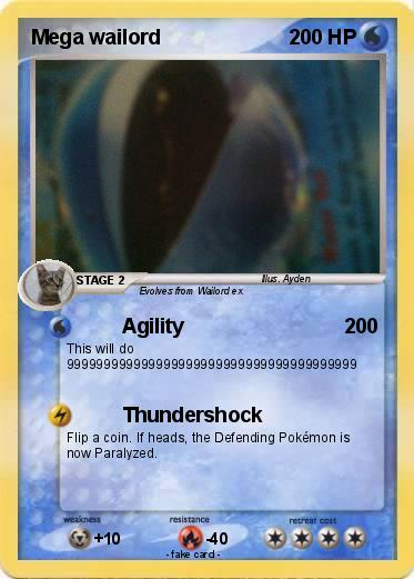 Pokemon Mega wailord