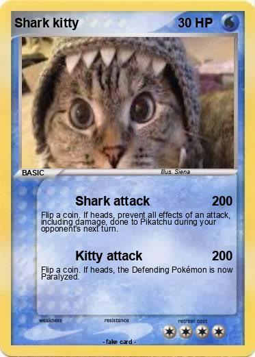 Pokemon Shark kitty
